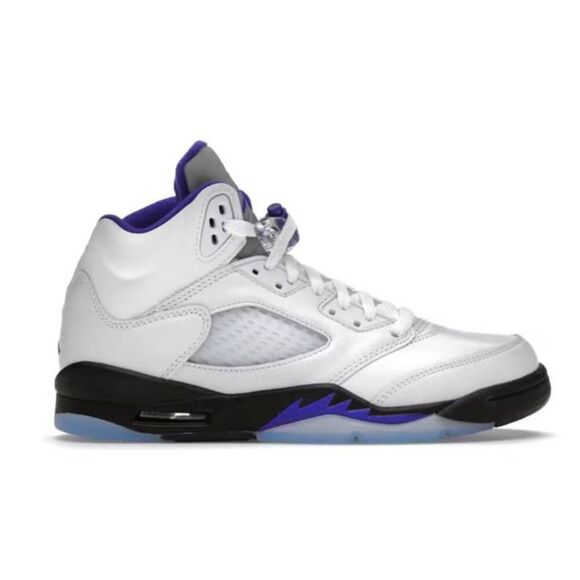 NIKE Air Jordan 5 Retro 'Dark Concord' Sneakers Size 5.5Y/W7 - Picture 1 of 12